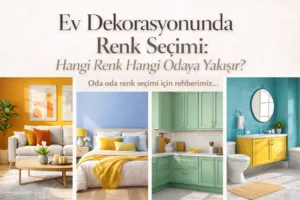 Ev Dekorasyonunda Renk Seçimi | BMV Gayrimenkul