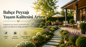 Bahçe Peyzajı ve Yaşam Kalitesi: Doğayla İç İçe Bir Yaşamın Avantajları